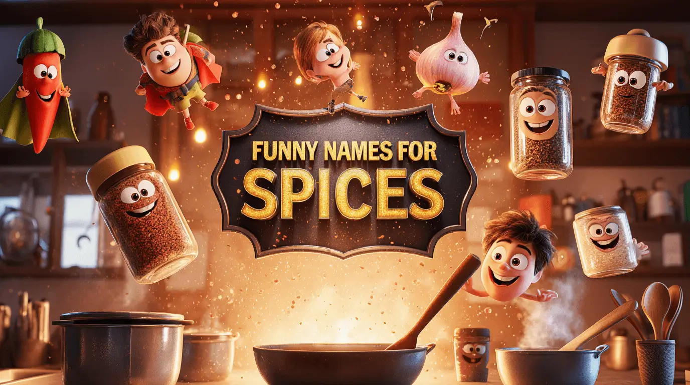 funny names for spices