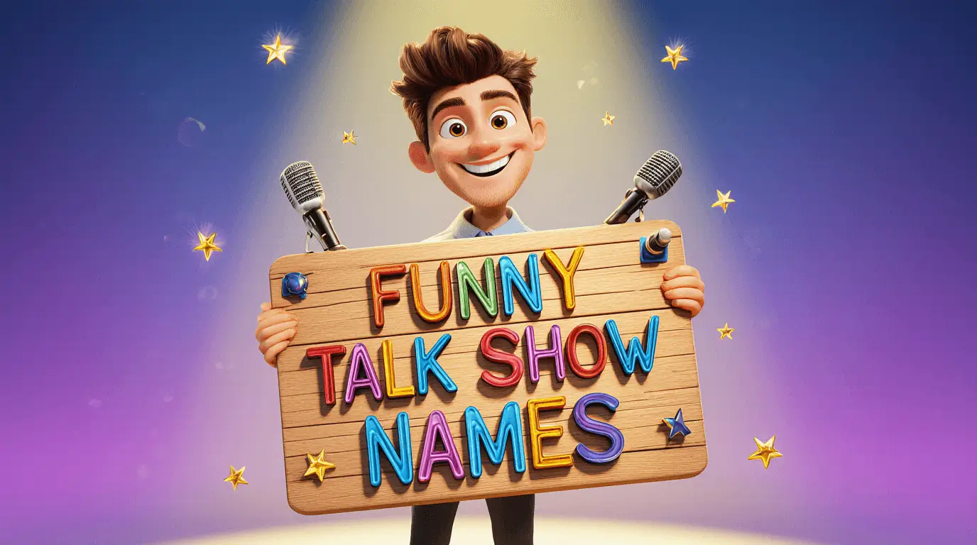 funny talk show names