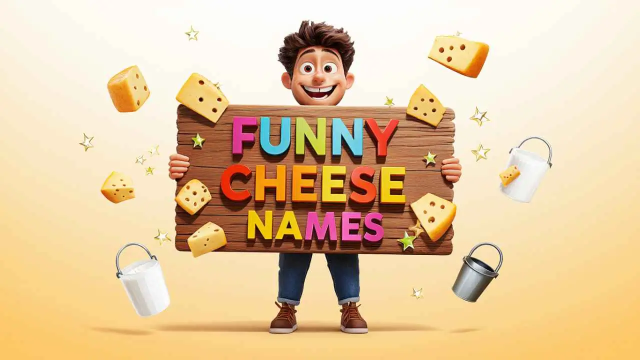funny cheese names​