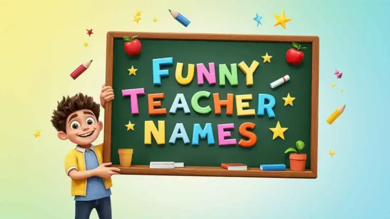 funny teacher names